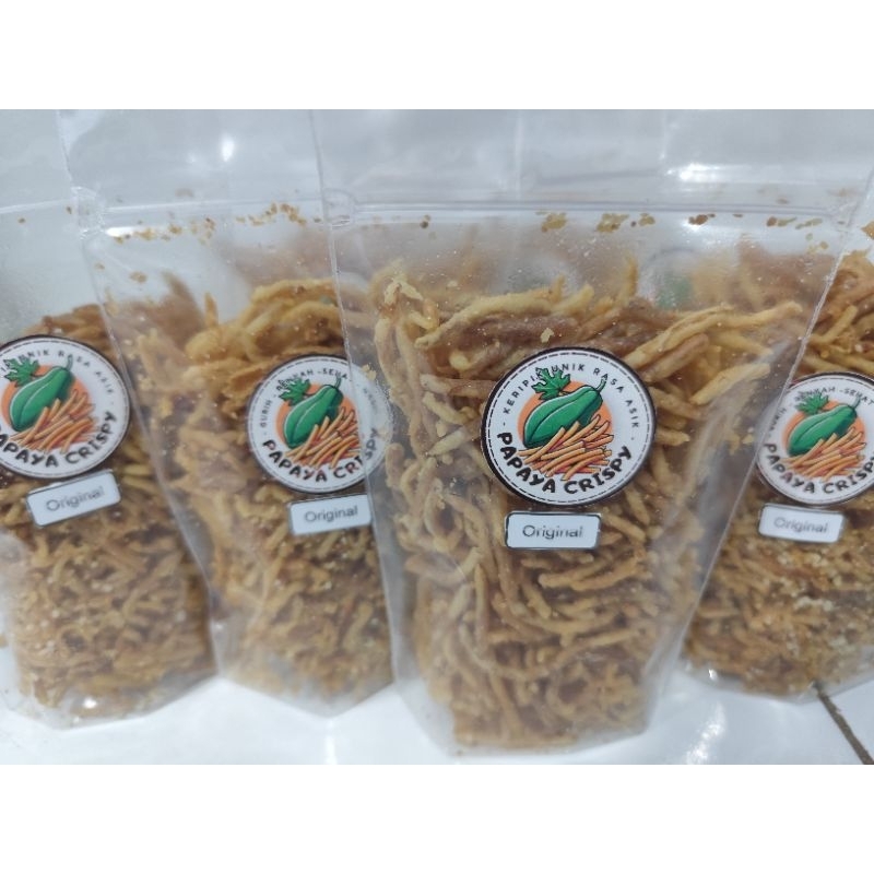 

Papaya Crispy / Pepaya Kriuk / Olahan Pepaya Muda