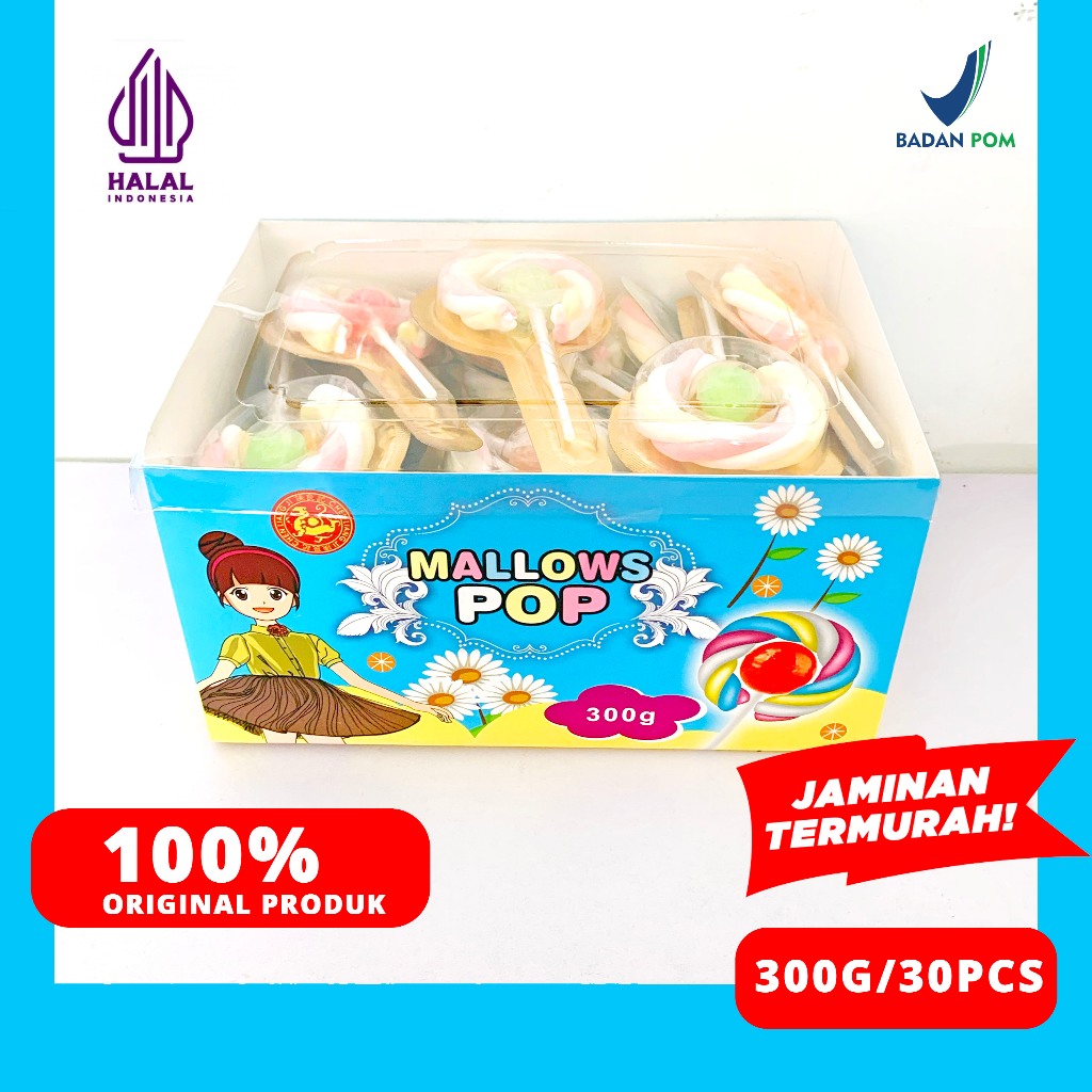 

MARSHMALLOW LOLLIPOP CHEN LIANG JI 300G
