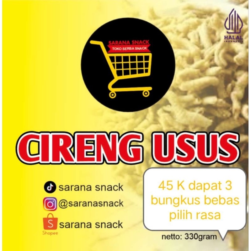 

Cireng Usus Pedas