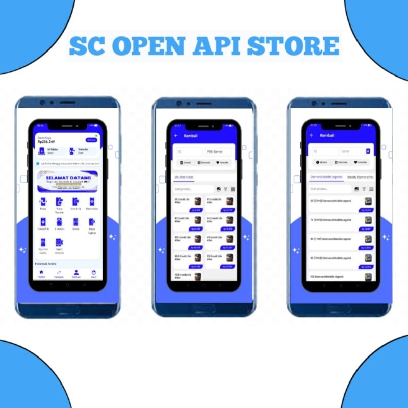 Script Store Bukaolshop Paket Lengkap Open Api