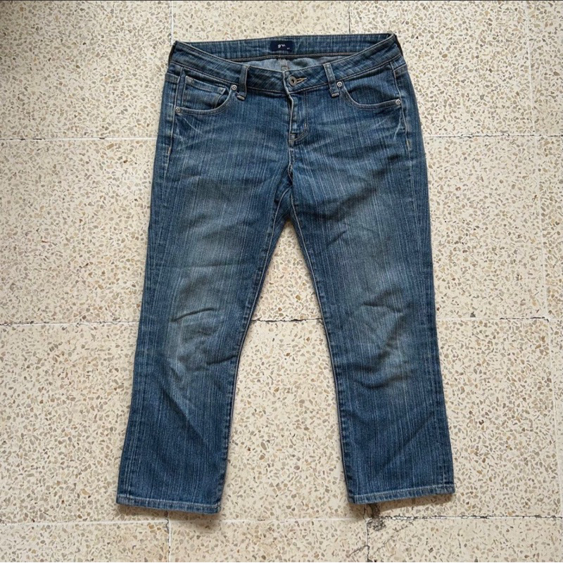 GU capri jeans pants denim