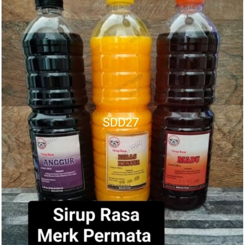 

Sirup Beras Kencur/Anggur/Madu merk Permata
