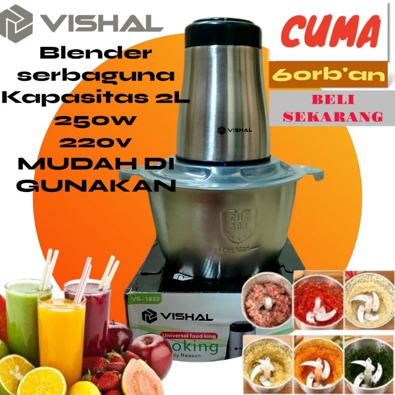 VISHAL Chopper blender 2L