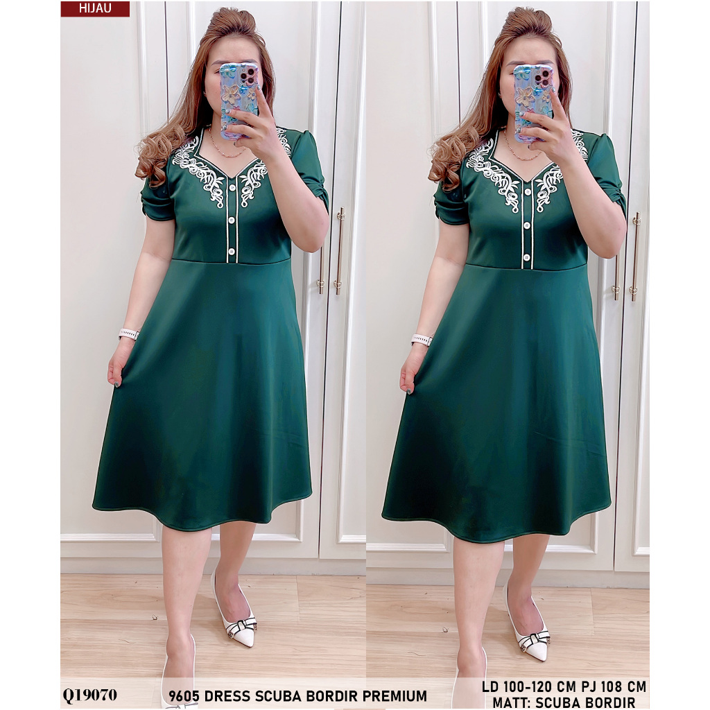 9605 DRESS SCUBA BORDIR PREMIUM