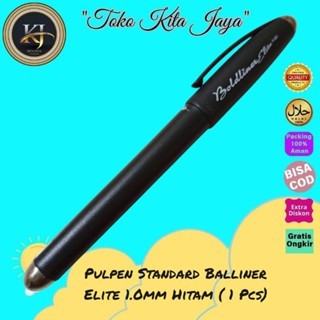 

Pulpen Standard Boldliner Elite 1.0mm Hitam ( 1 Pcs)