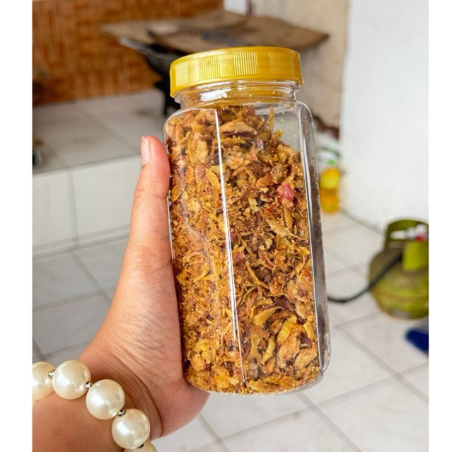 

( TERMURAH CAMPURAN ) BAWANG GORENG BREBES 1 BOTOL