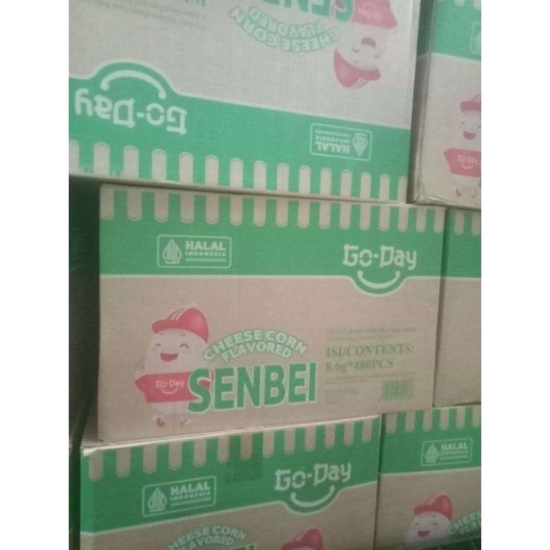 

go day senbei 1 karton isi 480 pcs