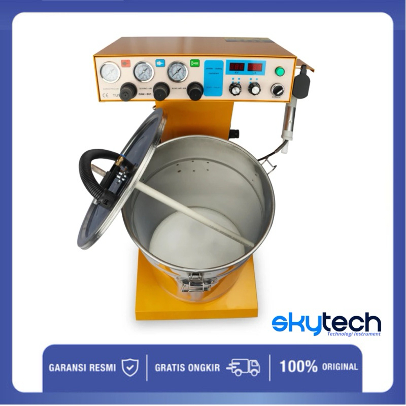 Mesin Powder Coating Haser Powder Coating Machine Cat Bubuk Semprot