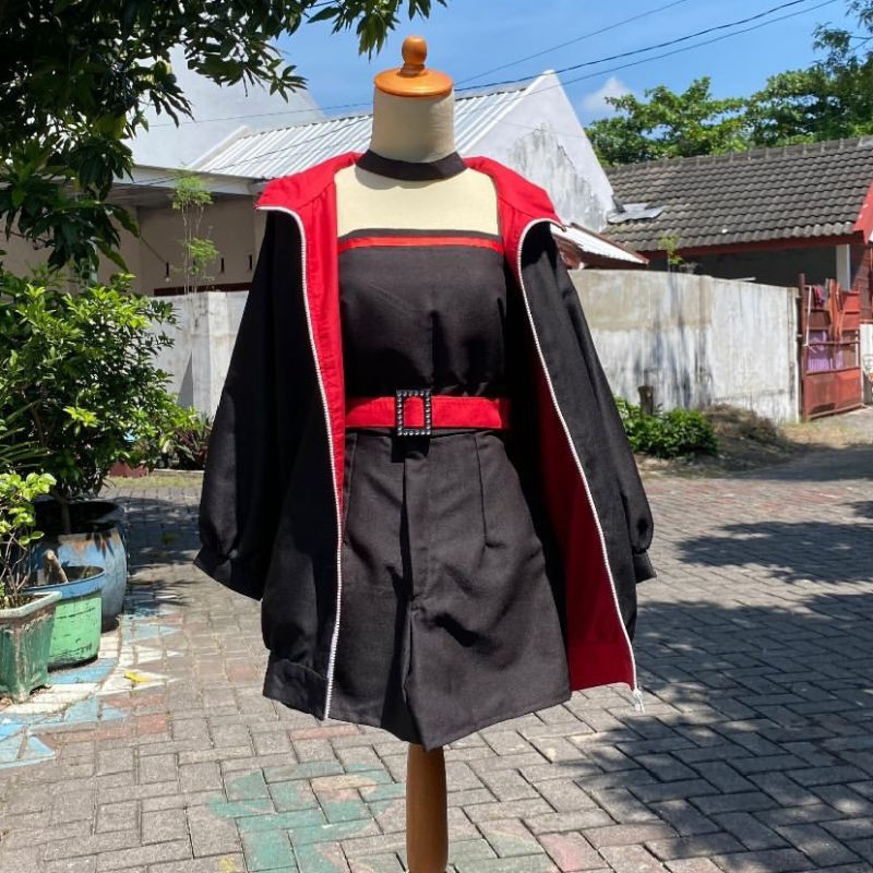 Sarada Uchiha After Timeskip Cosplay /Kostum Sarada Uchiha Boruto / Daxia Costum Cosplay