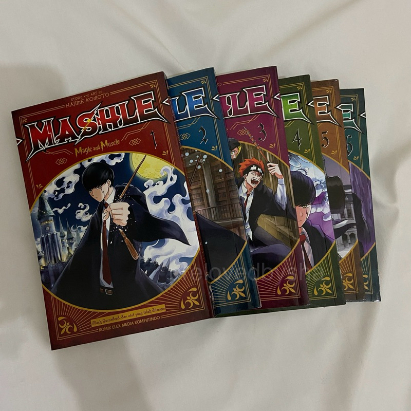 SPLIT BILL ONLY | Komik Manga | Mashle (Magic and Muscle) Volume 1-6 | Preloved