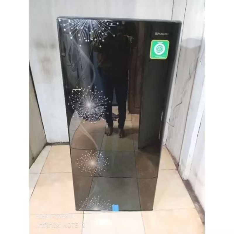 Sharp SJ-X197W Kulkas 1 Pintu Double Freezer(Kapasitas 185 Liter) cocok buat warung kecil yg suka bi