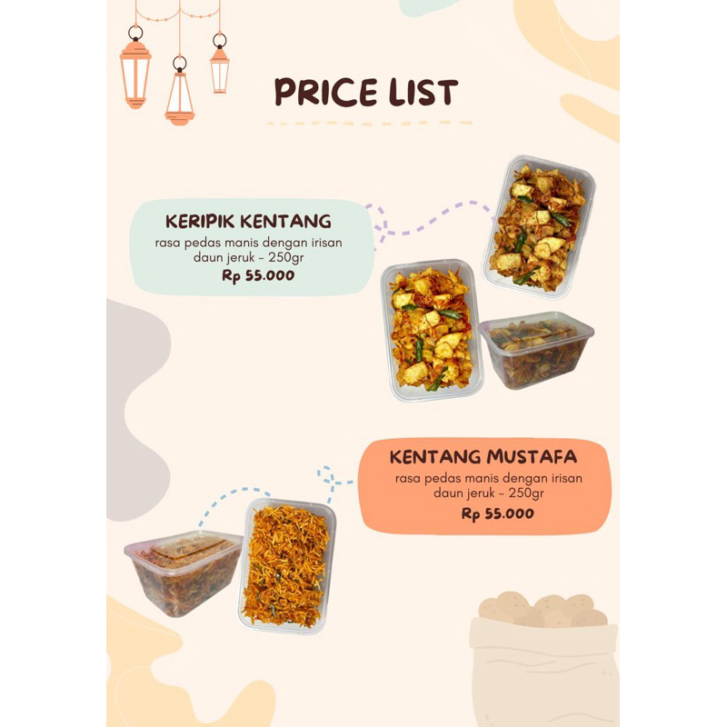 

MUSTOFA DAN KERIPIK KENTANG DANIS