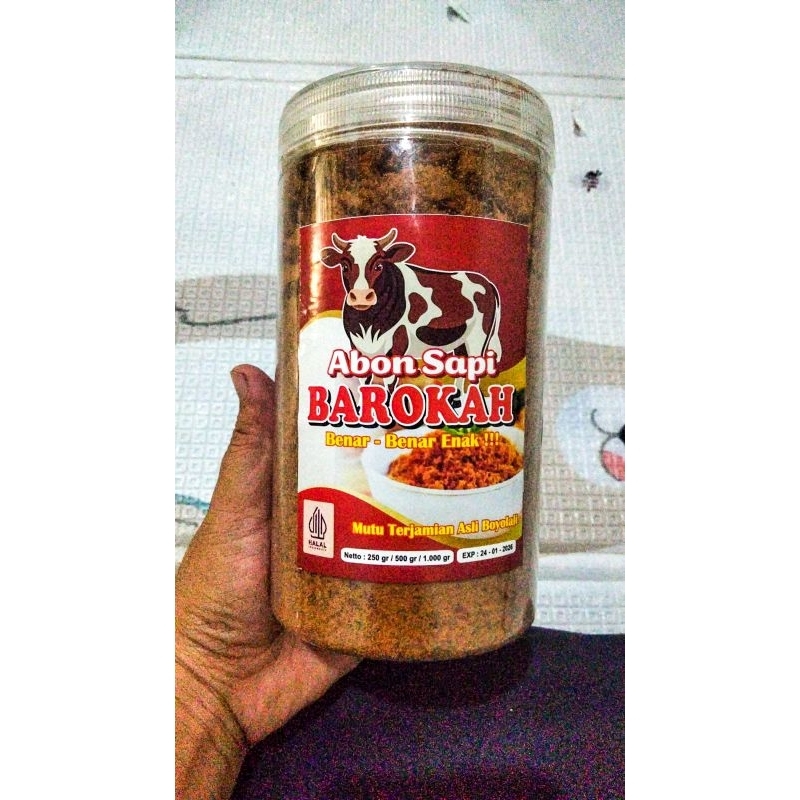

Abon Rasa Sapi Kemasan Toples Abon Premium Halal Food 500gr