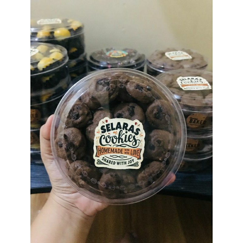 

Kue kering lebaran Chocochip cookies 250gr toples / kue kering / kue lebaran / cemilan / kue natal
