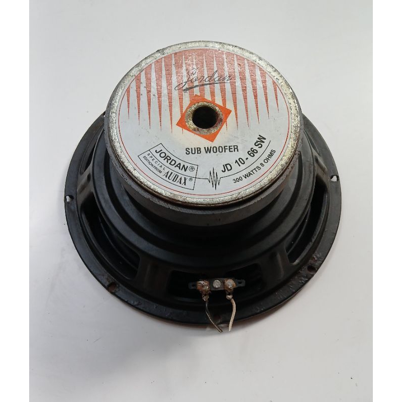 SPEAKER SUBWOOFER JORDAN AUDAX JD 10-66SW   10 INCH