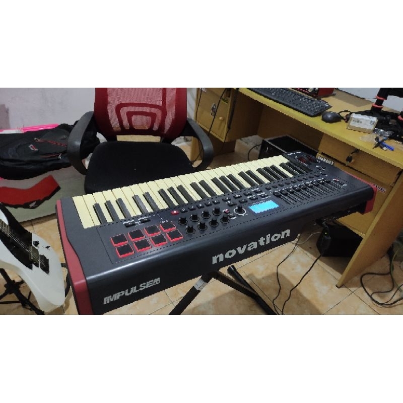midi controller keyboard controller novation Impulse 49