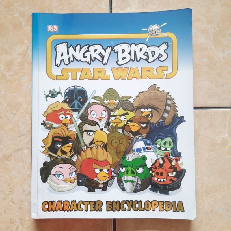 Buku Bahasa Inggris Angry Birds Star Wars Character Encyclopedia Original