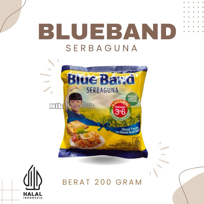 

Blue Band Serbaguna 200gram | Mentega Margarine Blueband