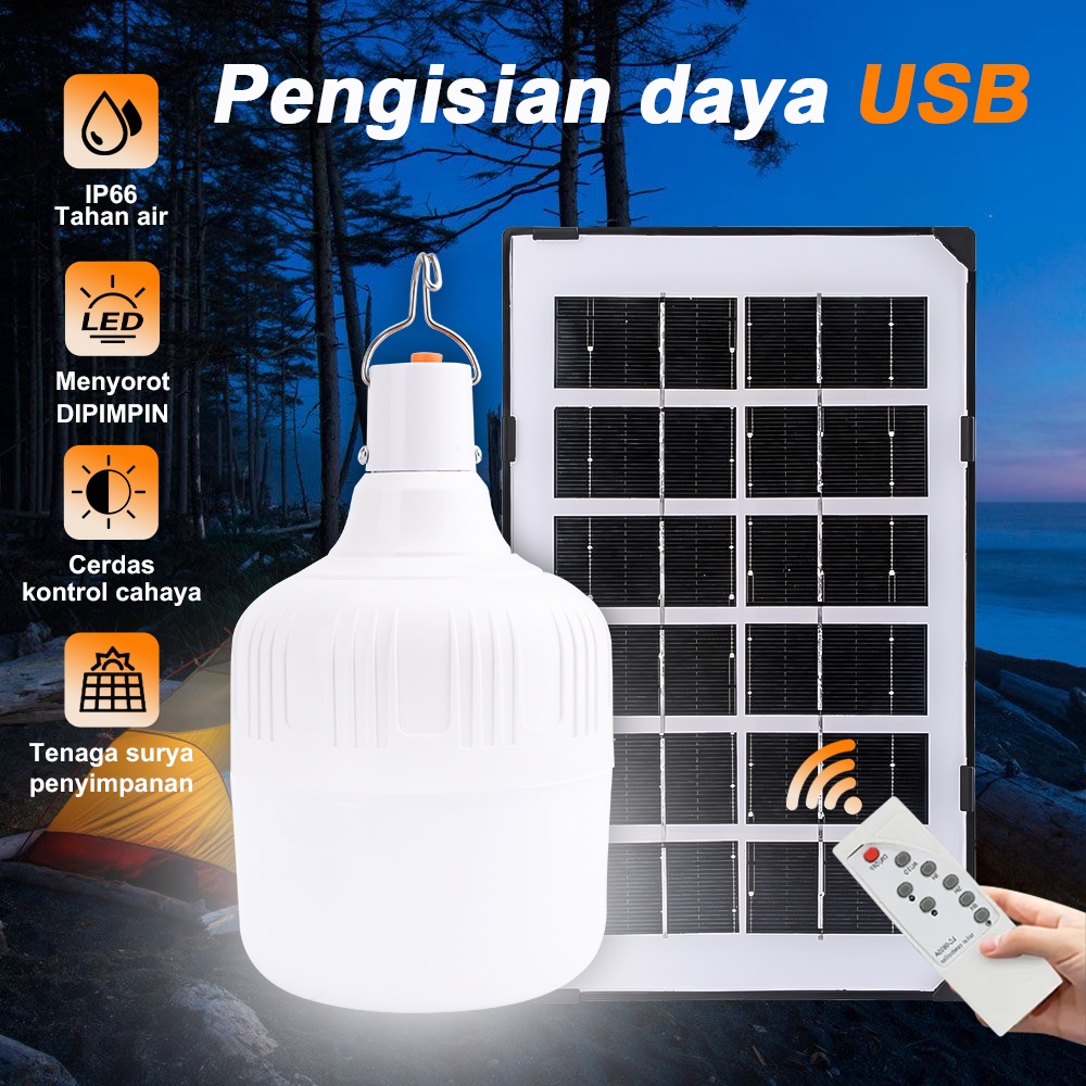 Kepulauan Riau LED Lampu Tenaga Surya Darurat Lentera Ayam Tenda Luar Ruangan / Halaman / Kios / Ber