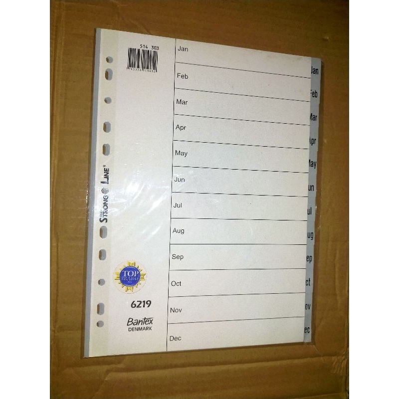

Divider Bantex 6219-A4 Numerical Indexes
