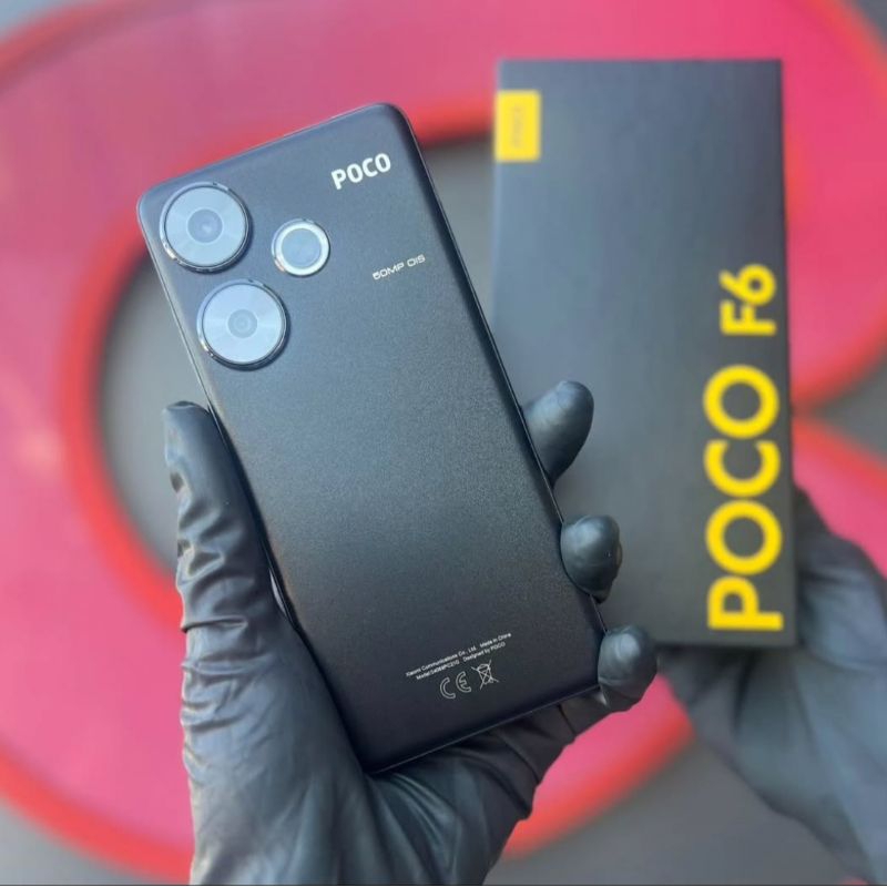 HP XIAOMI POCO F6 RAM  8GB/256GB RESMI XIAOMI INDONESIA