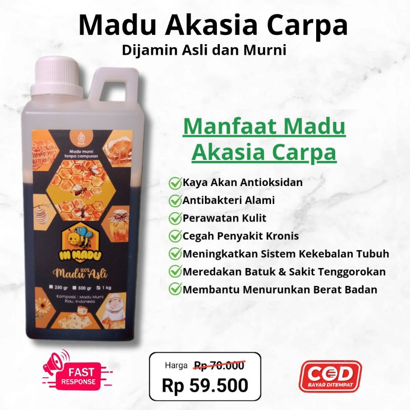 

Madu Murni Akasia Riau 1 Kg
