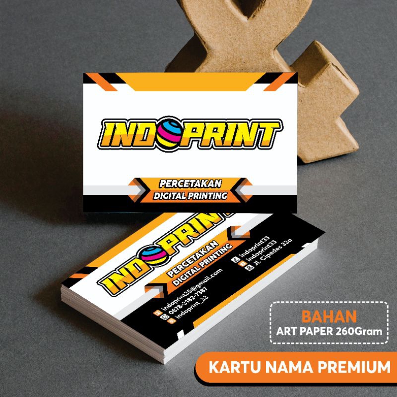 kartu nama free box | kartu nama | kartu nama satuan