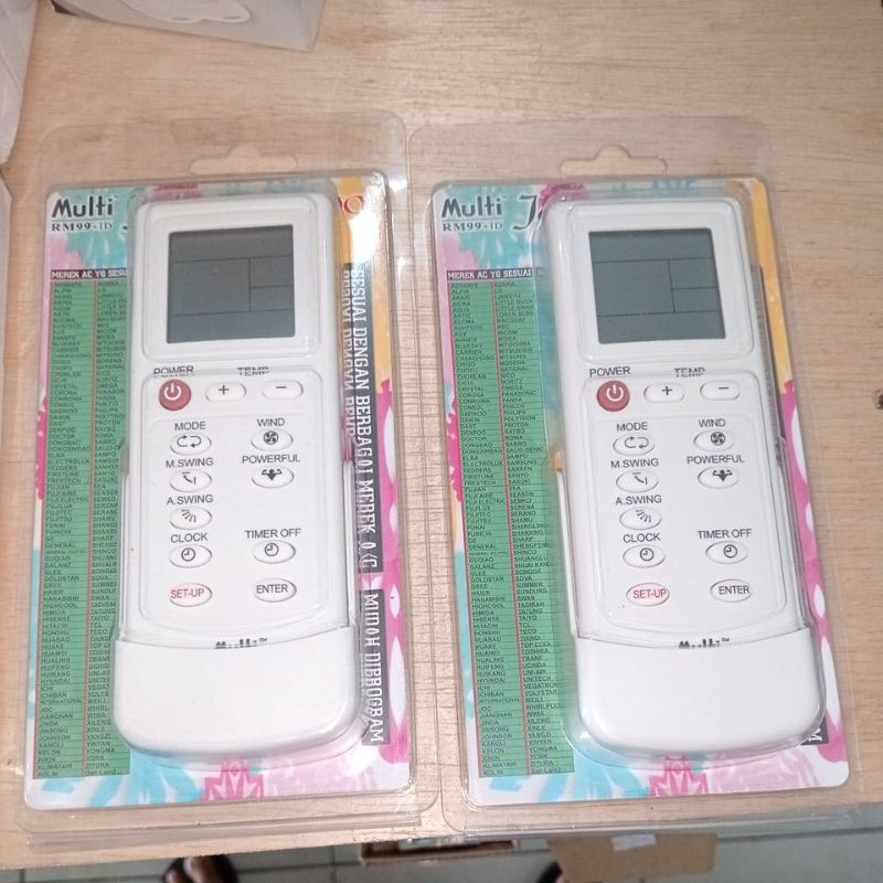 REMOTE AC UNIVERSAL MULTI/REMOTE AC MULTI