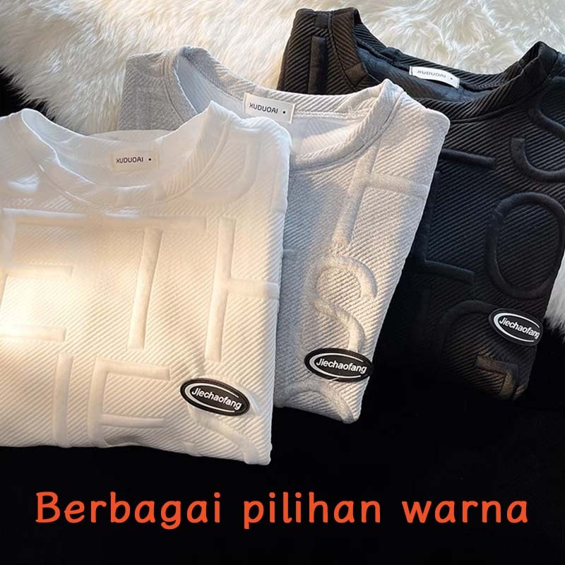 Baju oversize pria  polos pria  T-shirt  dewasa distro keren premium korean style original baju over