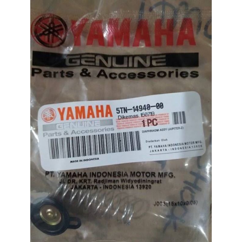 Karet membran diafragma jupiter 5TP 5TN