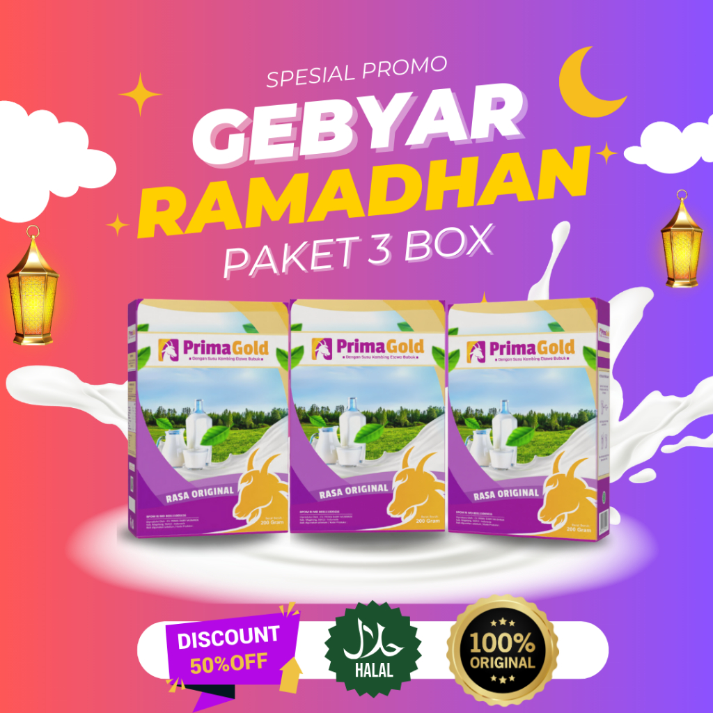 

PAKET 3 BOX SUSU PRIMAGOLD SUSU KAMBING 200 GRAM