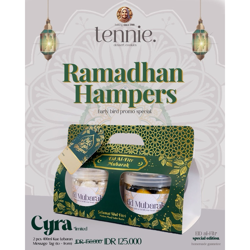 

HAMPERS CANTIK - TENNIE COOKIES