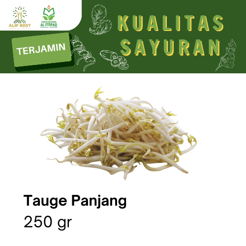 

TAUGE PANJANG SEGAR PER 250 GRAM