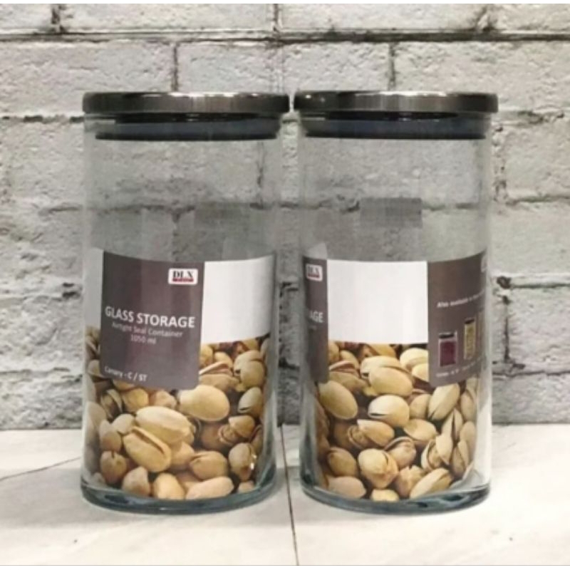 TOPLES KACA DLX CANARY B TUTUP STAINLESS