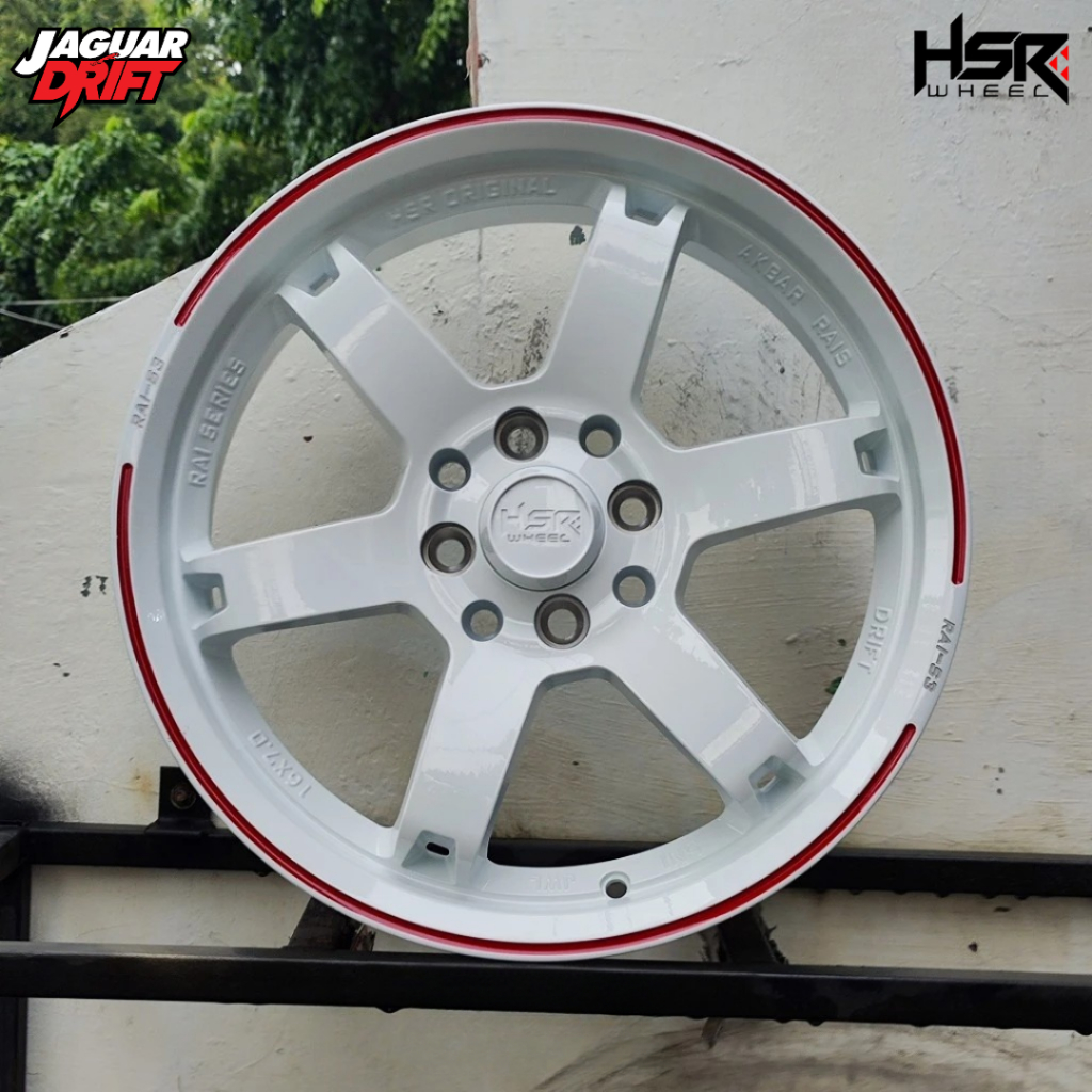 Promo Harga Velg Original Hsr Ring 16 Pelek Hsr Wheel Tipe Rai s3 R16 Inch Untuk Mobil Livina, Yaris
