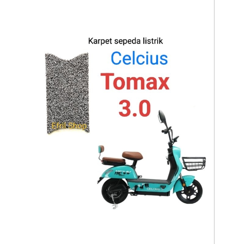 Karpet sepeda listrik Celcius TOMAX 3.0