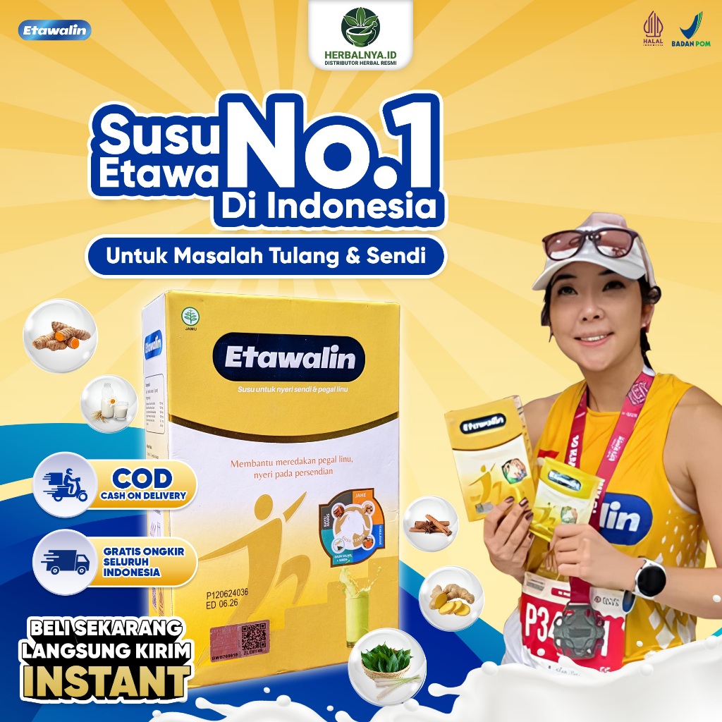 

Etawalin Susu Kambing Atasi Asam Urat Nyeri Sendi Rematik Jaga Kesehatan Tulang Original