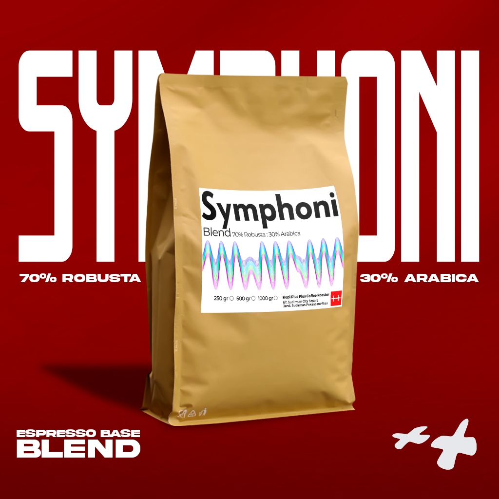 

Symphoni Blend | Kopi Susu Premium House Blend Roasted Beans Biji Kopi