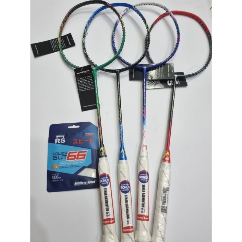 Raket Badminton RS Iso Blade 20 25 30 35 Neo III FREE Senar