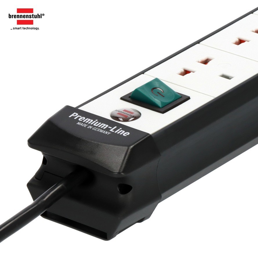Brennenstuhl Premium Multi-Line 5-socket 5m - Kabel Extension Stop Kontak Universal