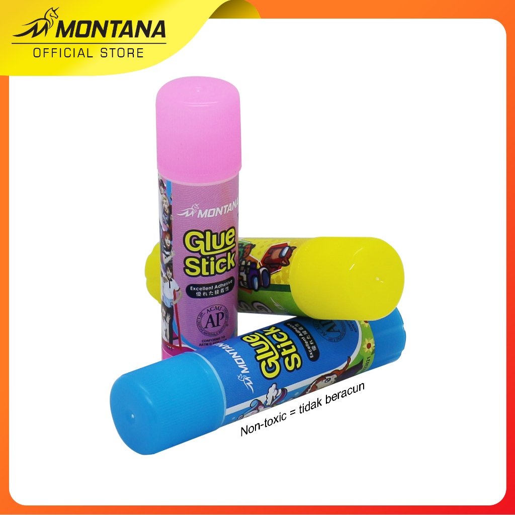 

MurahMurahATK Glue Stick Fancy / Lem Batang Montana GSF-10 / 10Gr - RETAIL