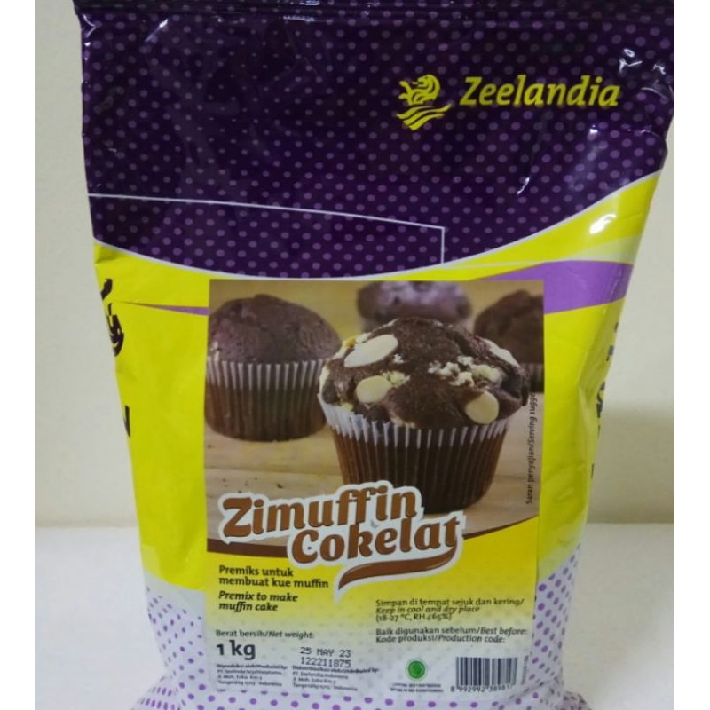 

Zimuffin Chocolate 1kg Zeelandia