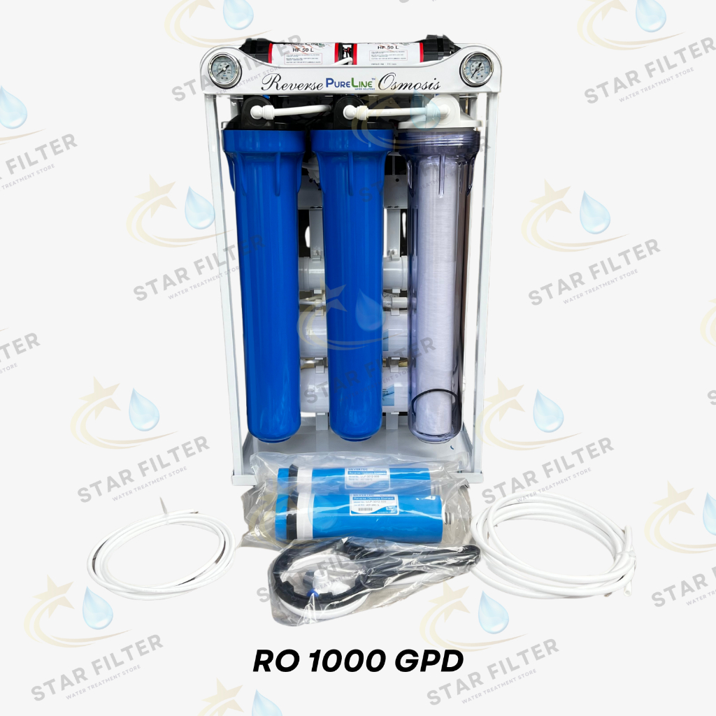 Mesin RO 1000 GPD Pureline (Micron) - Reverse Osmosis Undersink