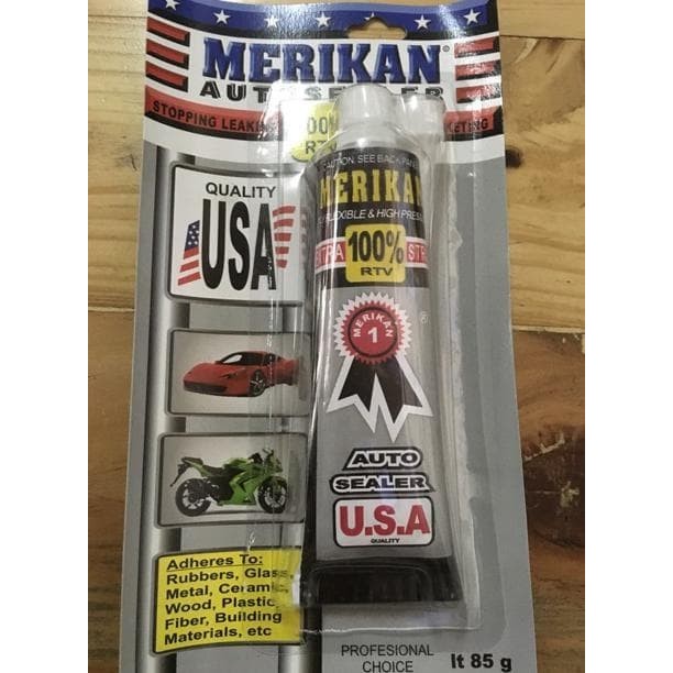 

Lem Sealant / Lem Automotif Dextone Auto Sealer 70 gr Warna Hitam - Dextone Black