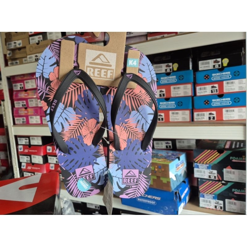 Sandal Anak Reef Purple Original |Girls Kids Reef Sandal  Original