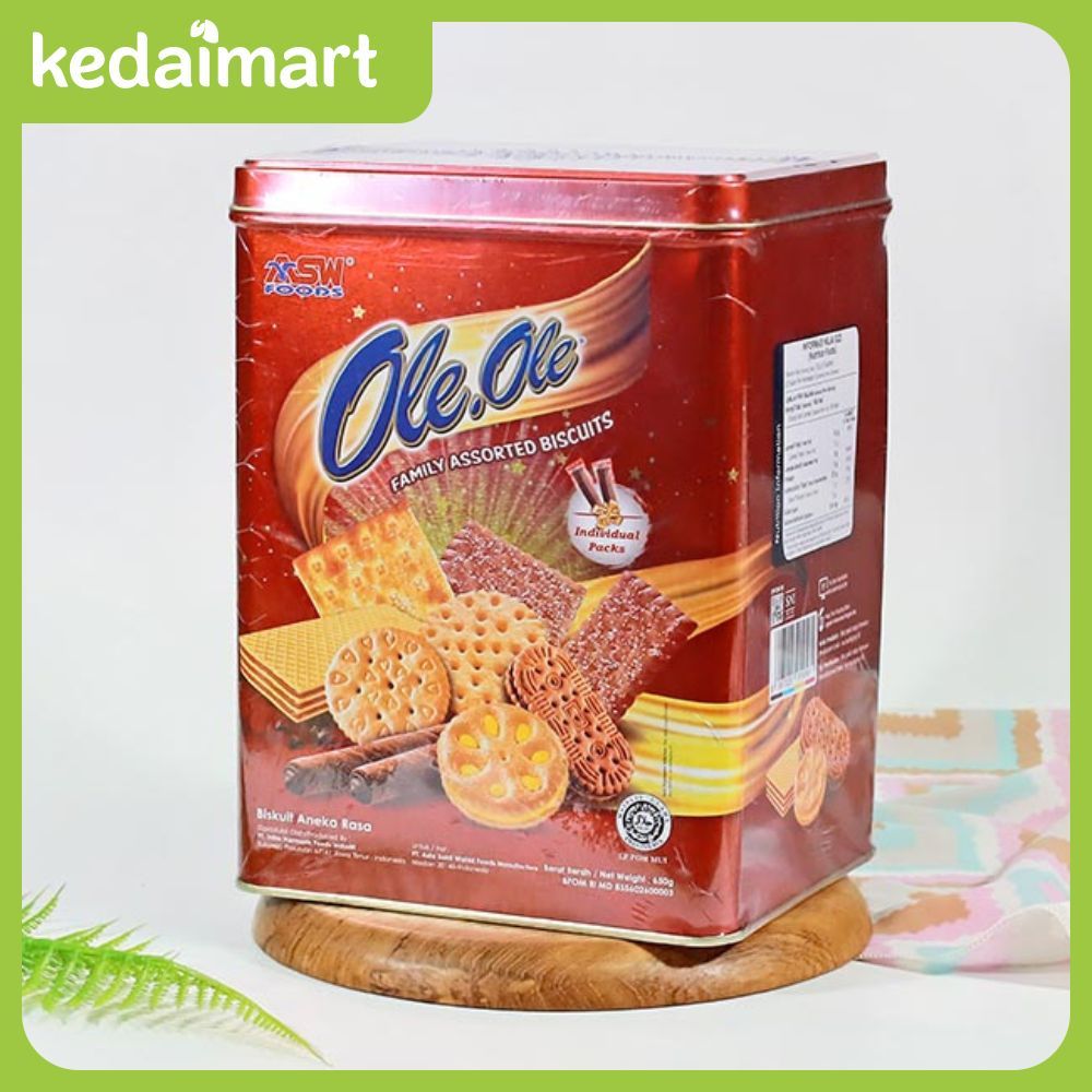 

Ole Ole Assorted Biscuit Segi Kaleng 700 Gram