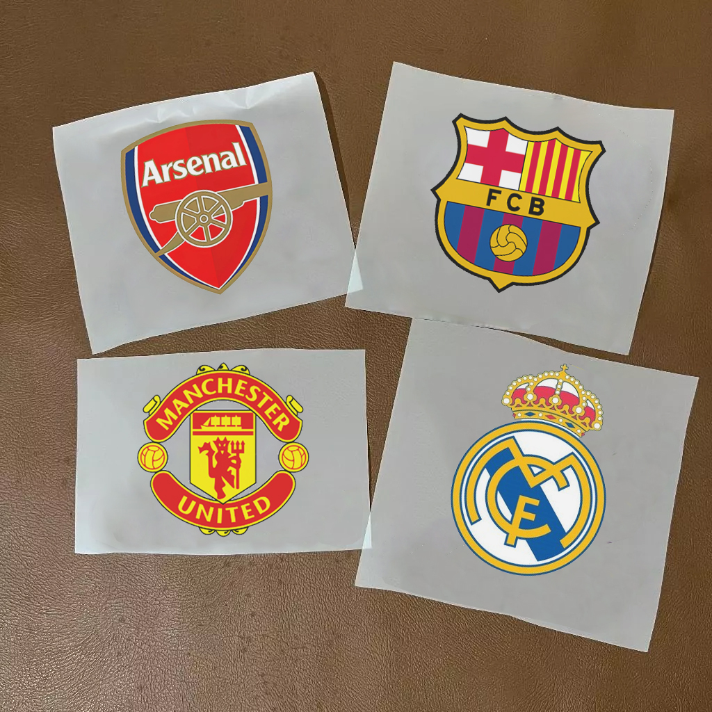 

Sticker Sablon Setrika Logo Klub Bola Sablon DTF Keren club bola