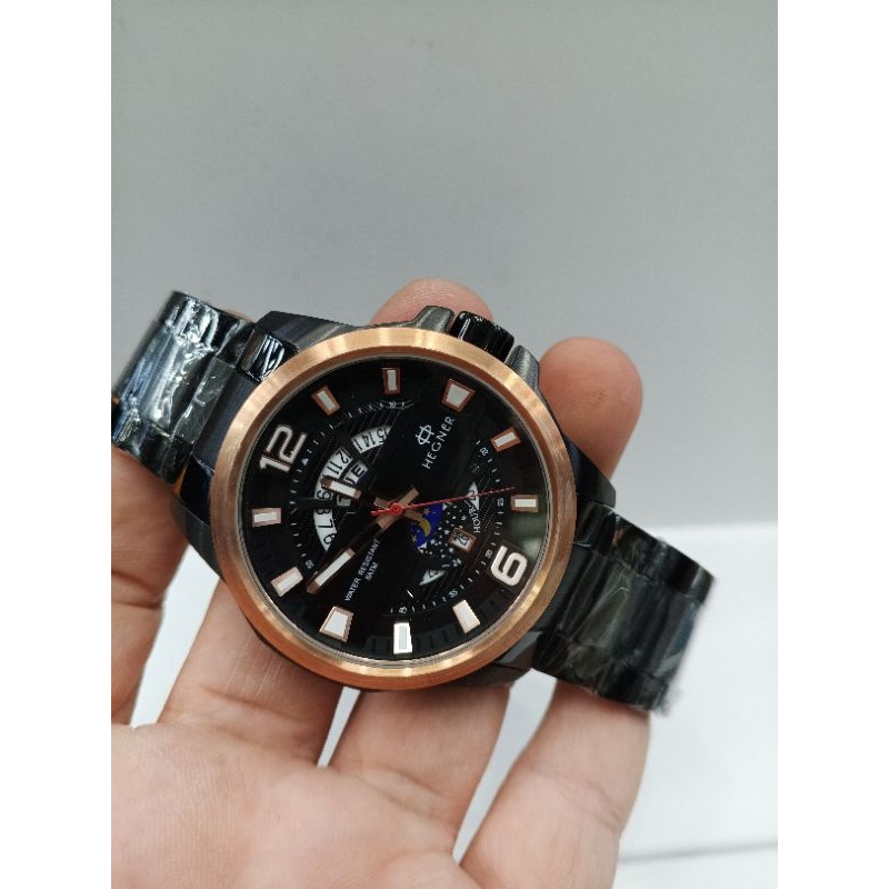 Hegner 5082G-2BBRGDB#Hegner 5082G#HW5082G-2BBRGDB#Jam tangan pria Hegner 5082G#Man watch Hegner 5082