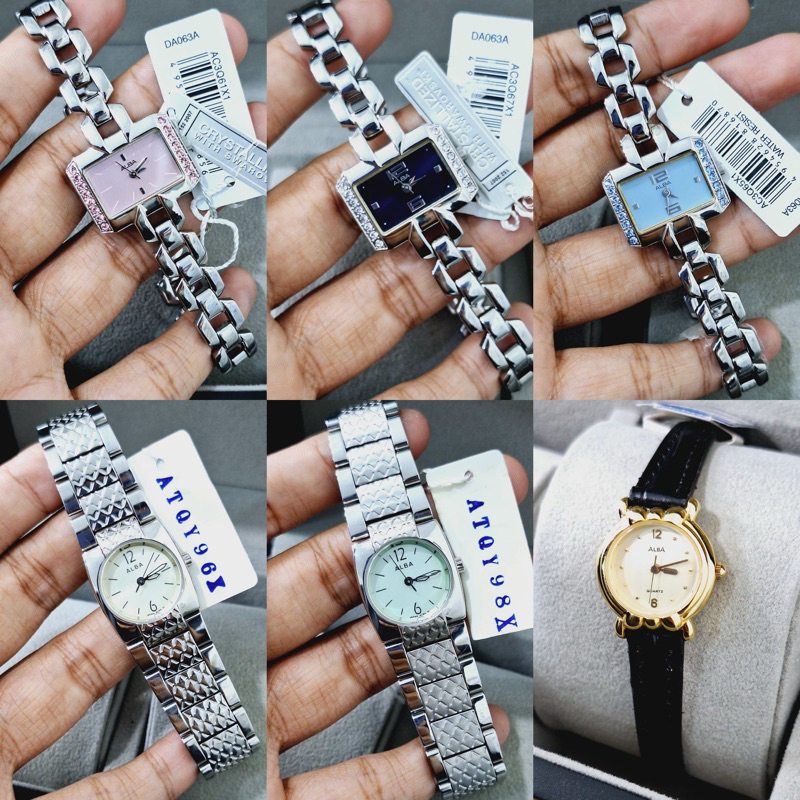 JAM TANGAN WANITA ALBA ANALOG ORIGINAL | ALROJI ALBA WANITA ORIGINAL