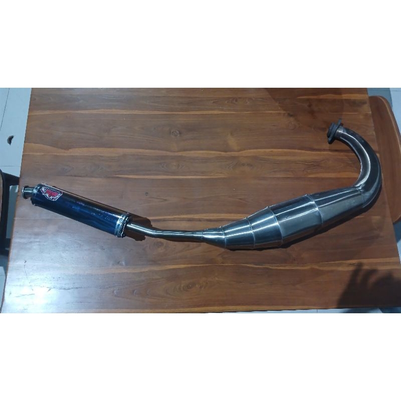 kenalpot R9 sentul kawasaki ninja R/SS/KIS